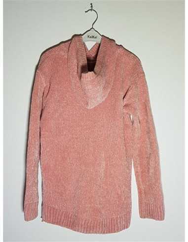 Pulover calduros pentru copii model cu buzunare si gluga C&A