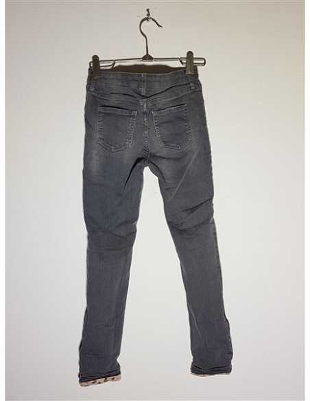 Pantaloni Jeans cu aspect usor decolorat Denim Pantaloni Jeans cu aspect usor decolorat Denim