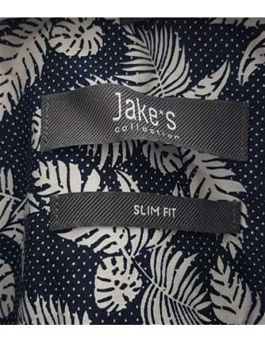 Camasa barbati cu imprimeu frunzulite JAKE S COLLECTION
