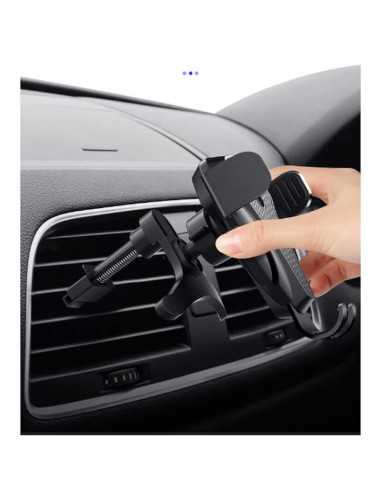 Suport auto pentru telefon, cu ventuza extensibila,pe parbriz sau grila de ventilare, reglabil, universal