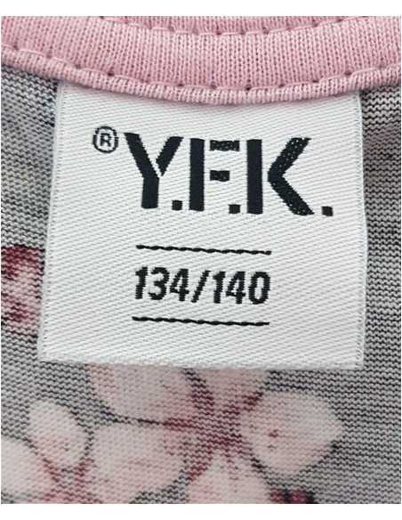 Rochita copii cu flori multicolore YFK