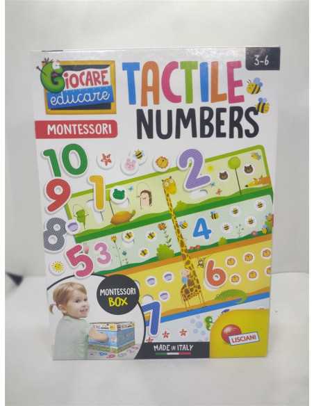 Joc tactil Montessori - Numaram si ne distram