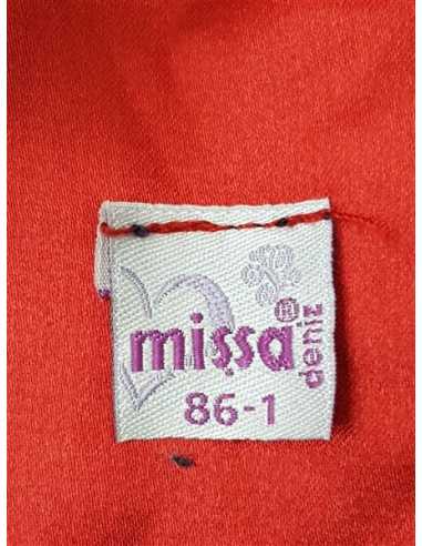 Sarafan de blugi pentru fetite cu flori multicolore Missa