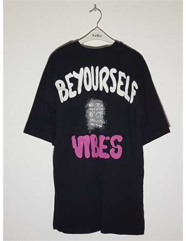 Tricou dama cu scris imprimat PHILIP GUSTON