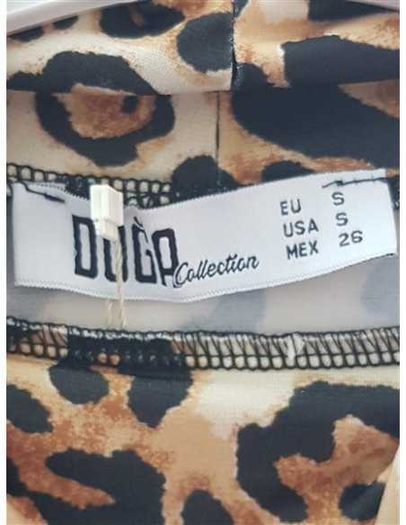 Rochita dama cu print leopard DOGA COLLECTION