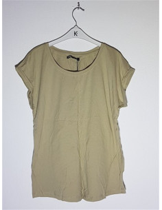 Tricou dama cu maneca scurta model Uni Sinsay