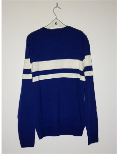 Pulover barbatesc tricotat model cu dungi Primark 2