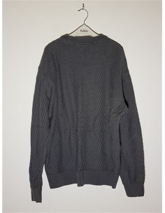 Pulover barbatesc tricotat model Uni Zara 2