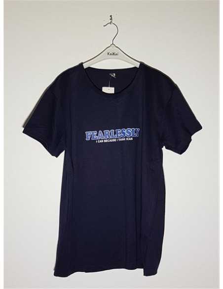 Tricou sport barbati cu scris aplicat pe piept Ai Yi