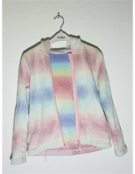 Hanorac pufos pentru copii nodel unicorn H&M