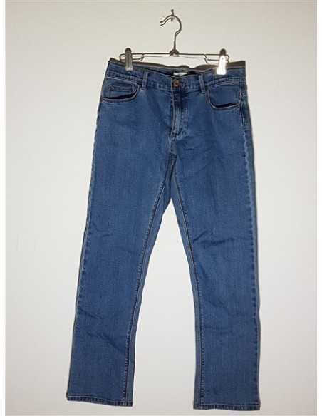 Pantaloni Jeans pentru copii model simplu cu buzunare Zara
