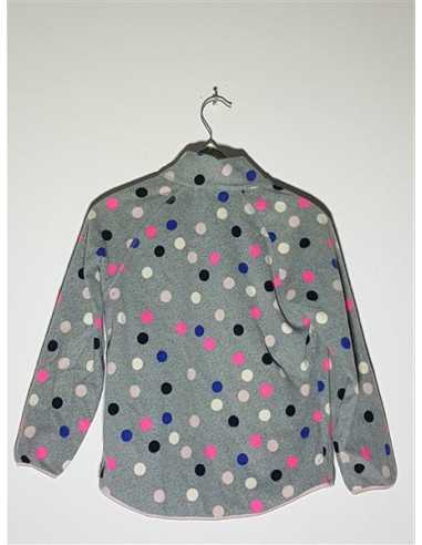 Bluzita pentru fetite model cu buline multicolore H&M