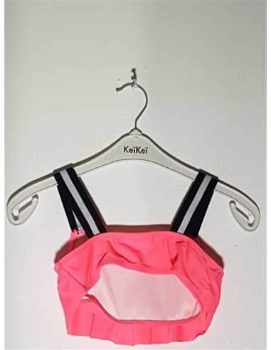Costum de baie din 2 piese model cu bretele late LC WAIKIKI