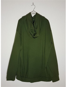 Hanorac pentru barbati culoare verde 2