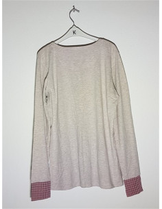 Bluza de pijama cu imprimeu animalut Sevim 2