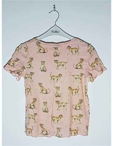 Tricou pentru fetite cu print animal H&M