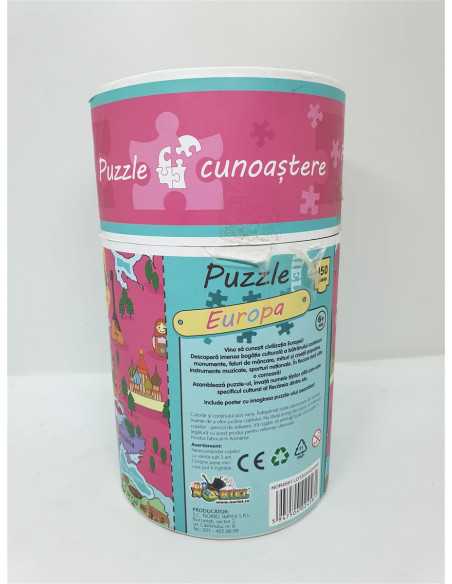 Puzzle Cunoastere Noriel - Harta Europei 150 piese