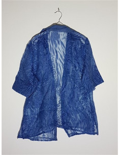 Camasa dama transparenta culoare albastru 2