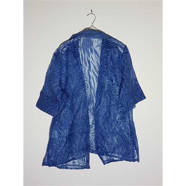 Camasa dama transparenta culoare albastru