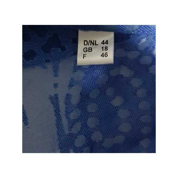 Camasa dama transparenta culoare albastru