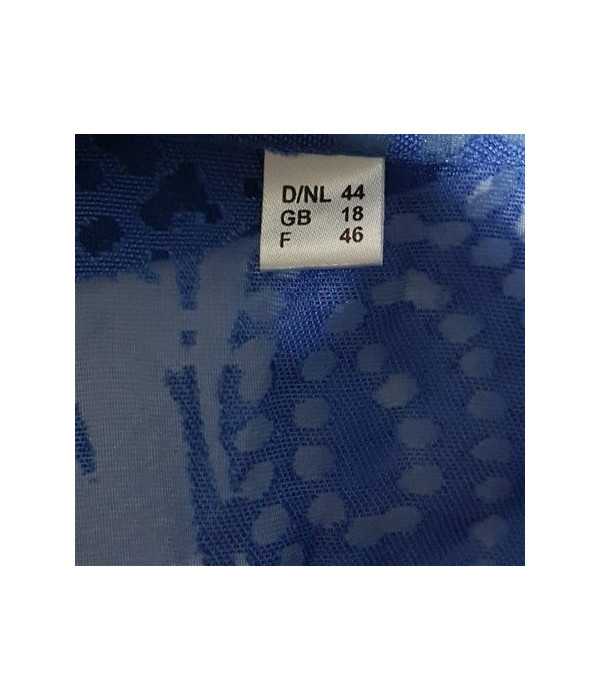 Camasa dama transparenta culoare albastru
