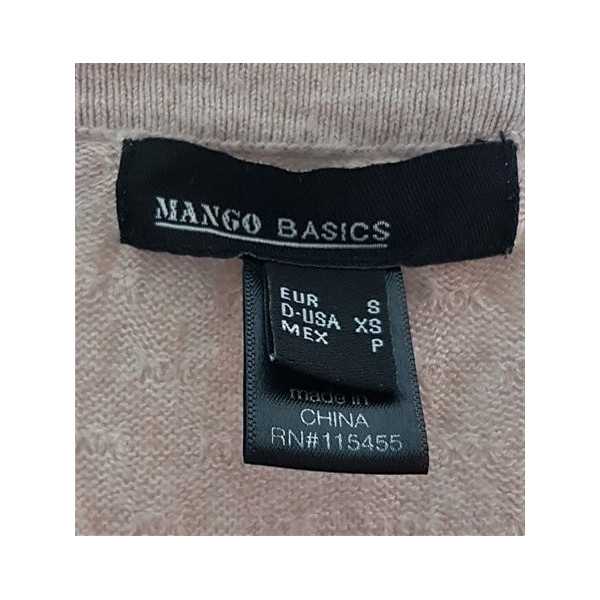 Pulover dama pentru primavara model cu nasturi Mango Basics