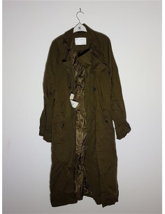 Trench dama pentru primavara culoare kaki
