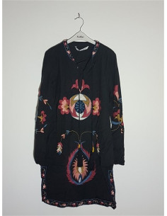 Rochita dama cu imprimeu floral multicolor Zara