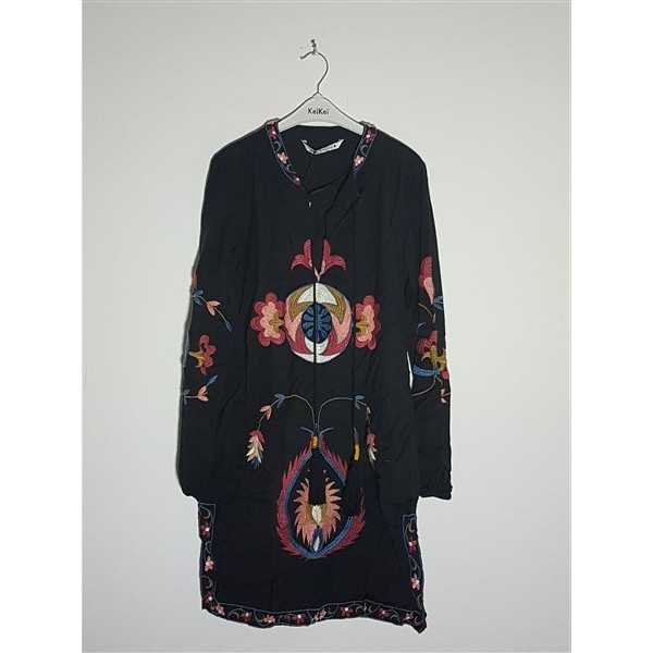 Rochita dama cu imprimeu floral multicolor Zara