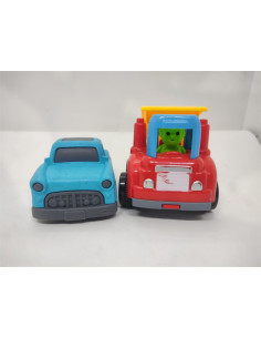 Set doua masinute din plastic pentru copii