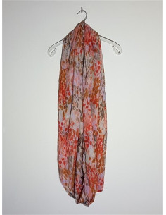 Esarfa dama circulara cu model multicolor Pieces