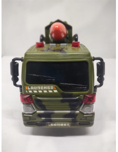 Camion din plastic militar cu sunete