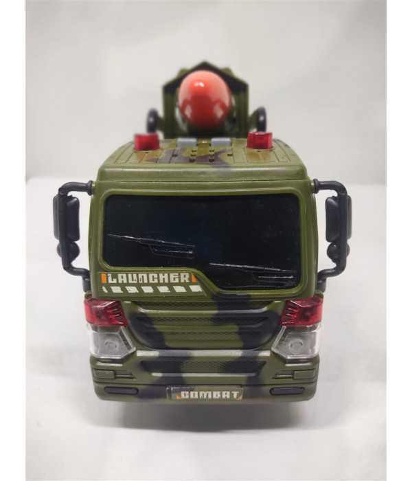 Camion din plastic militar cu sunete