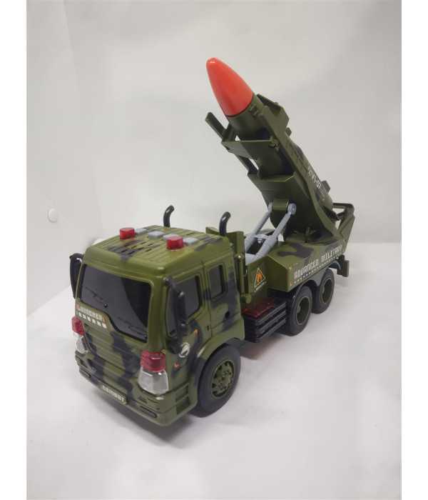 Camion din plastic militar cu sunete