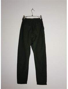 Pantaloni lungi barbatesti cu snur si elastic in talie Zara 2