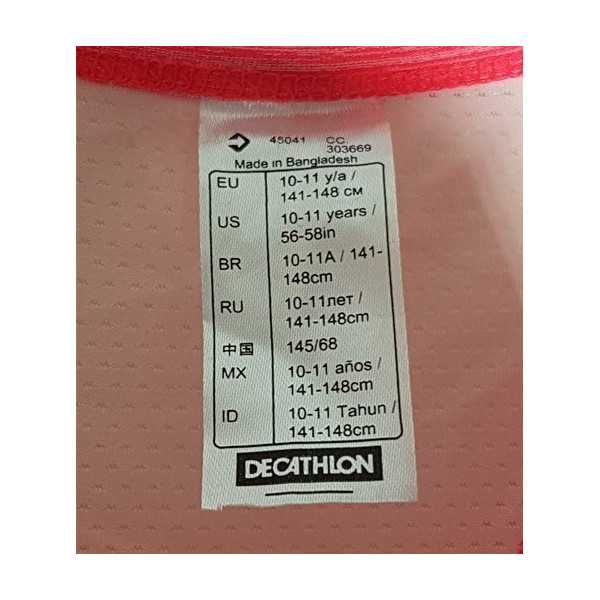 Maieu sport pentru fetite model Uni Decathlon