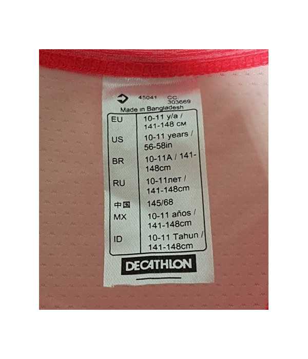 Maieu sport pentru fetite model Uni Decathlon