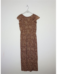 Salopeta de vara cu print floral colorat C&A