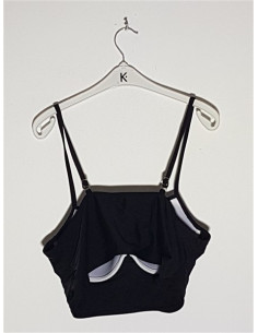 Sutien dama pentru plaja culoare negru 2