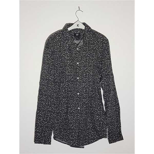 Camasa dama cu maneci lungi model inflorat H&M