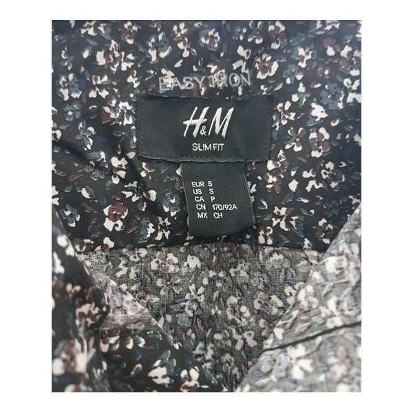 Camasa dama cu maneci lungi model inflorat H&M