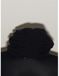Turban dama accesorizat cu o floare Antonia 2