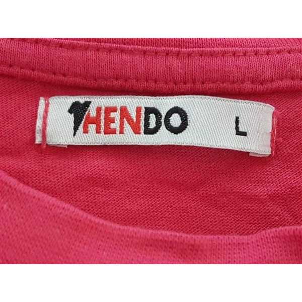 Tricou dama cu imprimeu grafic pe piept HENDO