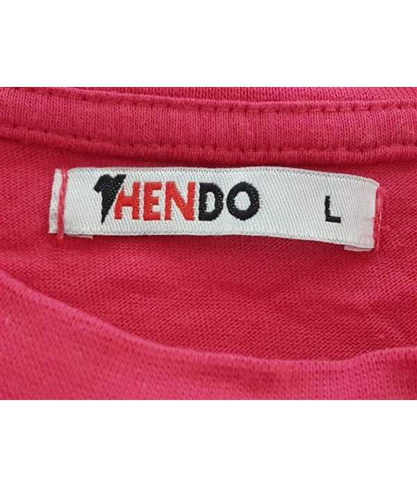 Tricou dama cu imprimeu grafic pe piept HENDO