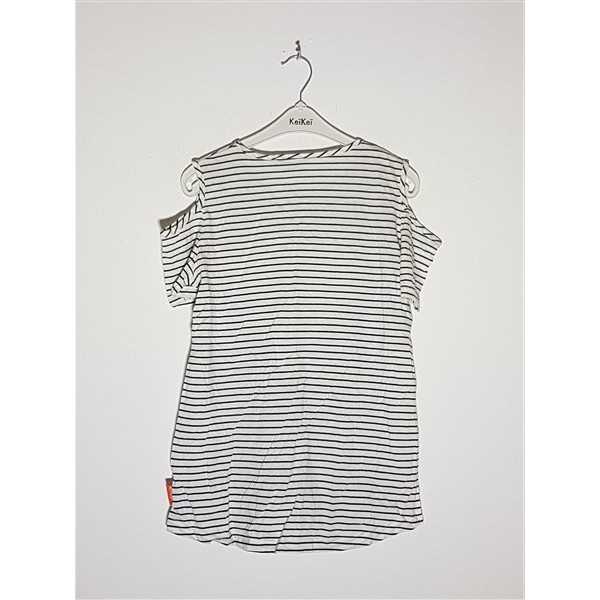 Tricou de vara pentru copii model decupat la umeri C&A