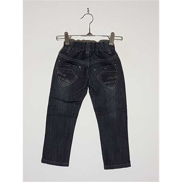Pantaloni Jeans fetite cu strasuri la buzunare model Uni