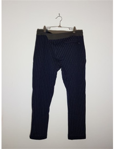Pantaloni pentru barbati model cu dungi Giovane Gentile 2