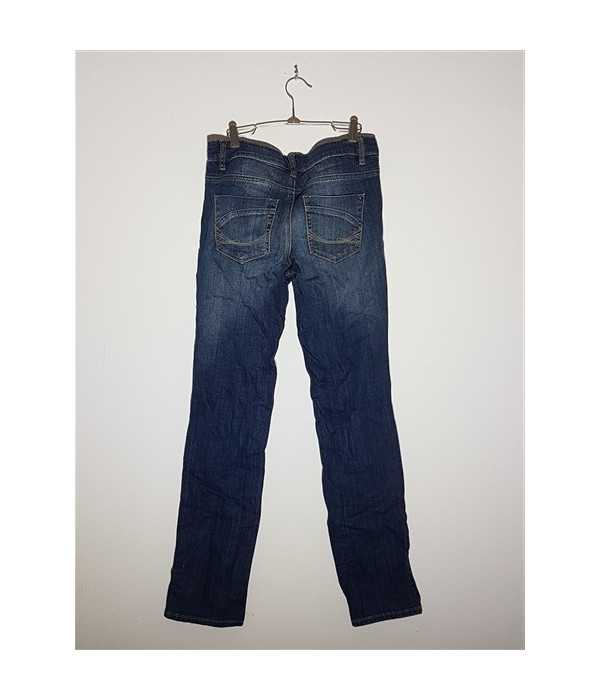 Pantaloni Jeans cu model usor decolorat Tom Tailor Alexa
