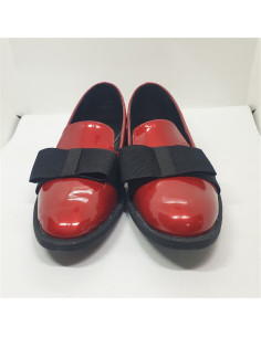Pantofi dama casual culoare rosu marime 39 Benaza