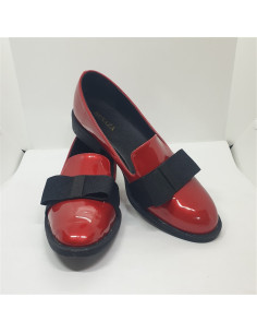 Pantofi dama casual culoare rosu marime 39 Benaza 2